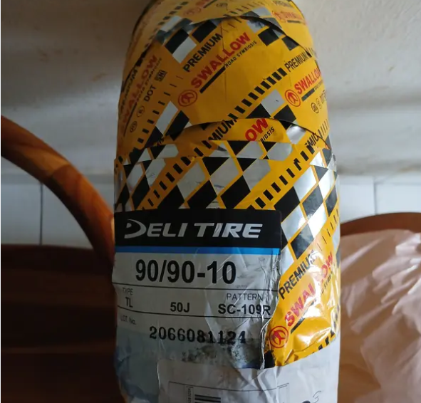 Ban Tubeless 90/90 10 Motor Listrik